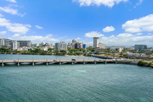 Experience breathtaking panoramic views of the shimmering Condado Lagoon and the vibrant San Juan skyline, a true feast for the eyes.