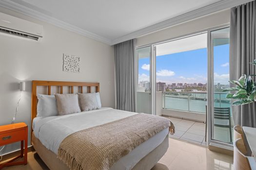 Sink into comfort: two exceptionally cozy beds with premium linens, ensuring a blissful night's sleep.