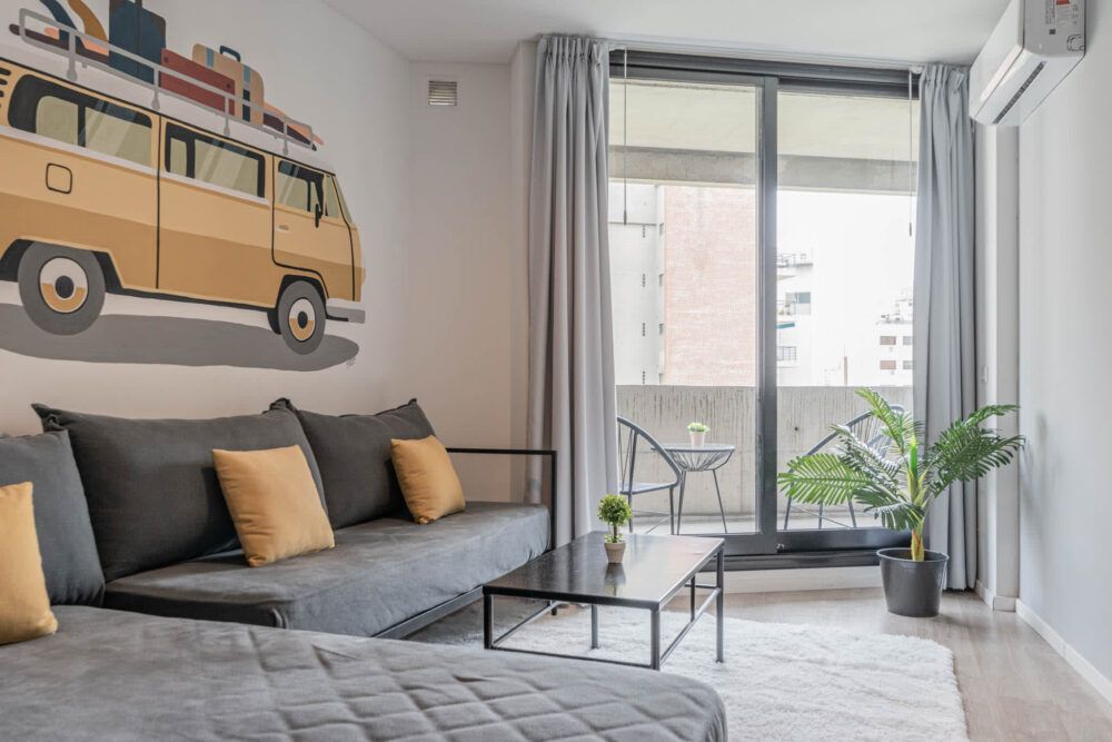 GuateFlat 'E' - 1 Bd in Palermo Soho Main Image