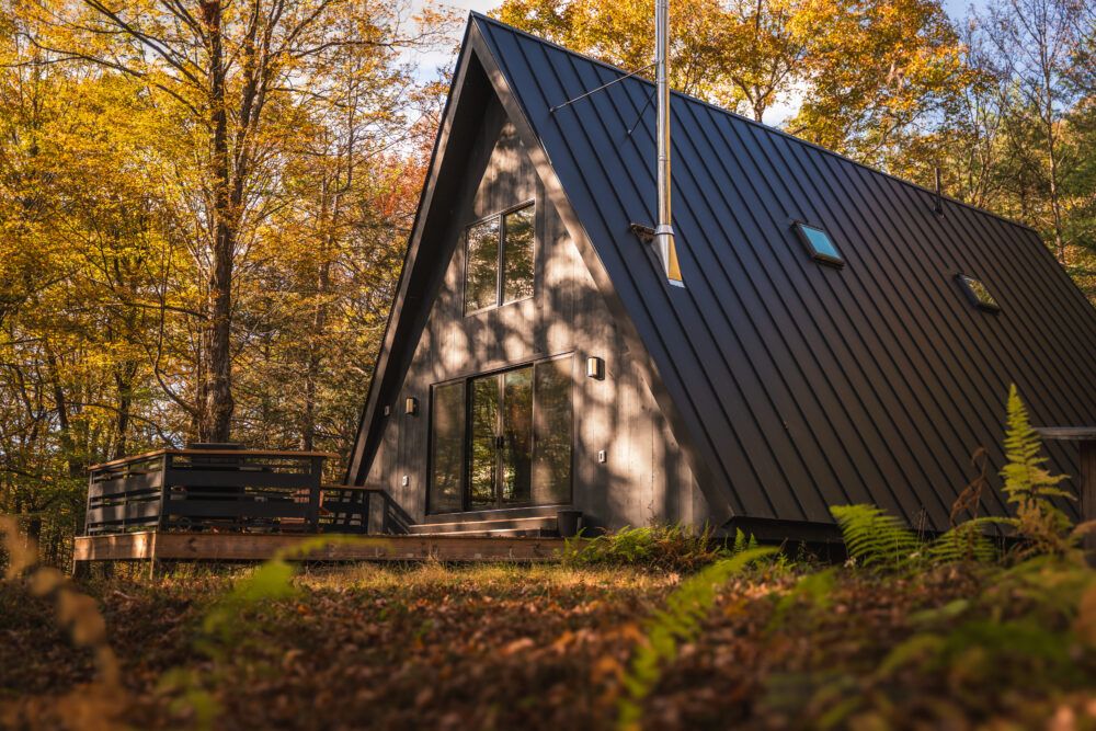 Ridgeview A-Frame: Stylish Kerhonkson Escape Main Image