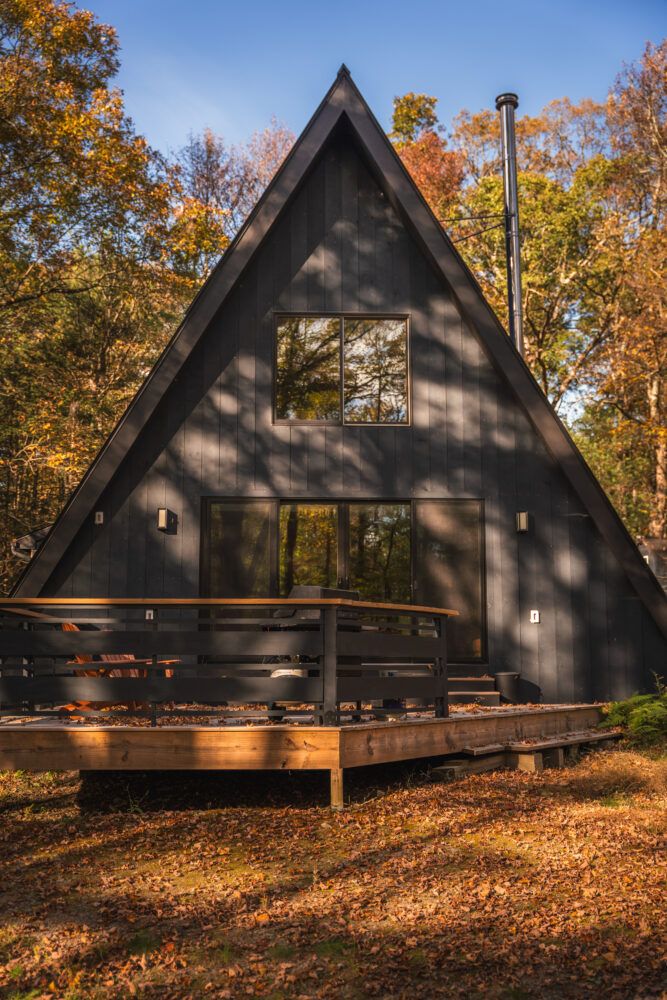 Ridgeview A-Frame: Stylish Kerhonkson Escape Main Image