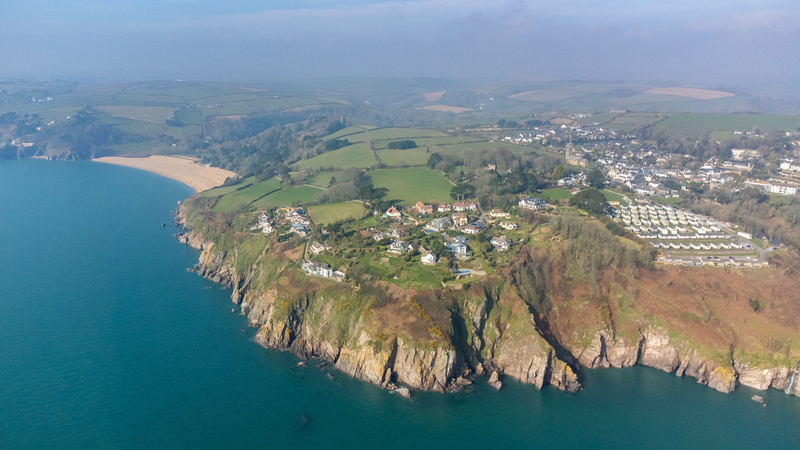 The Best Beaches To Explore Near Thurlestone 1 Dji 0982 2 scaled