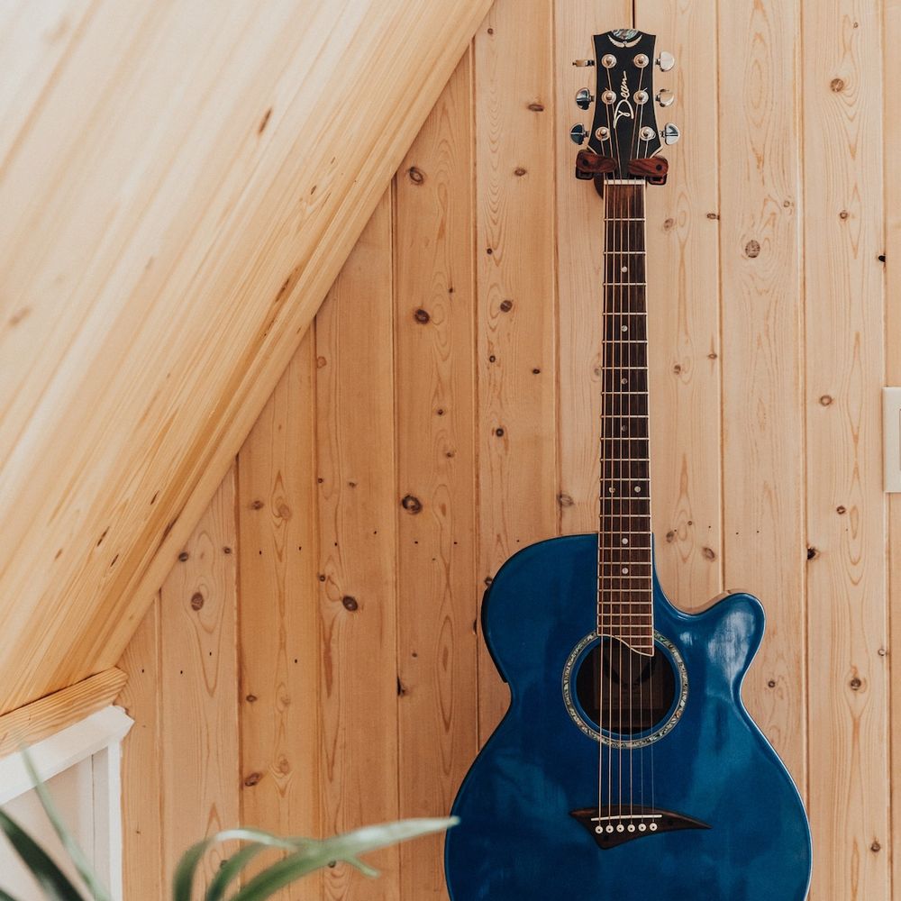 Hopefully someone in the group can strum this while you sing along