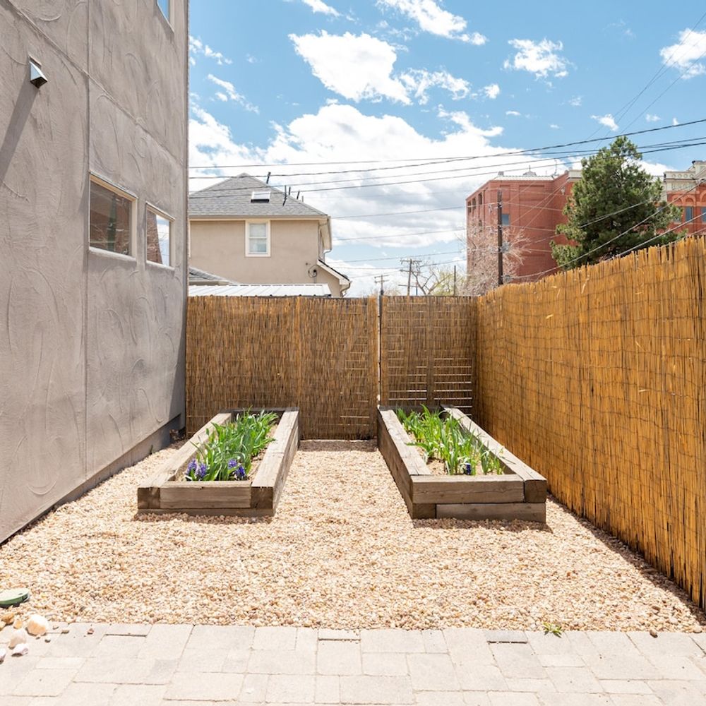 Entry level patio