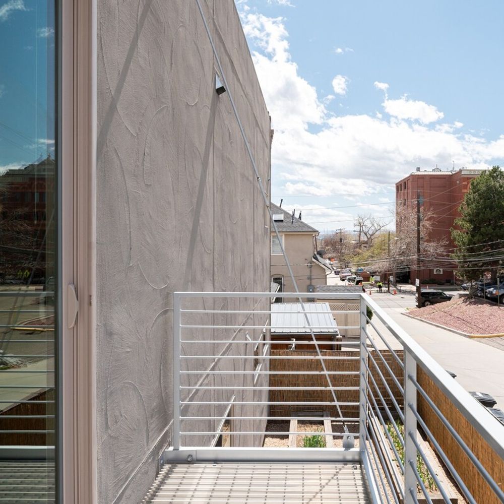 2nd floor balcony