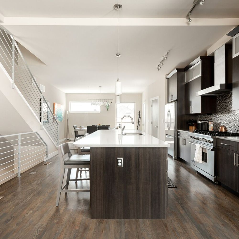 Open kitchen (The coffee maker is drip only - no Nespresso or Keurig available for use)