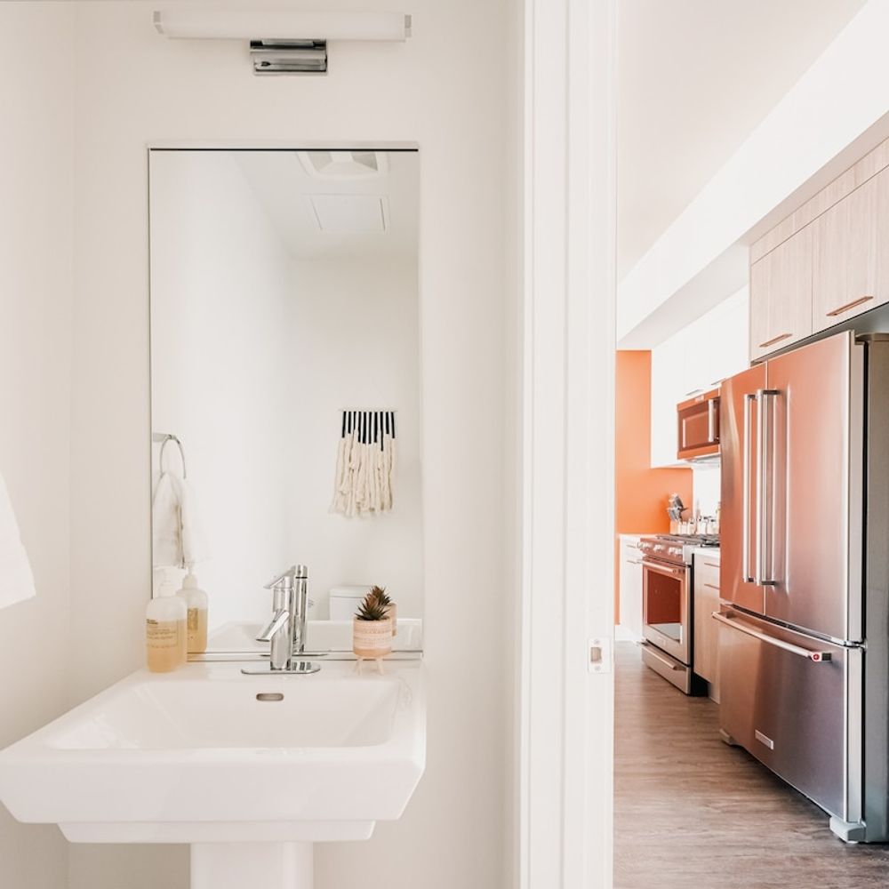 Half bathroom