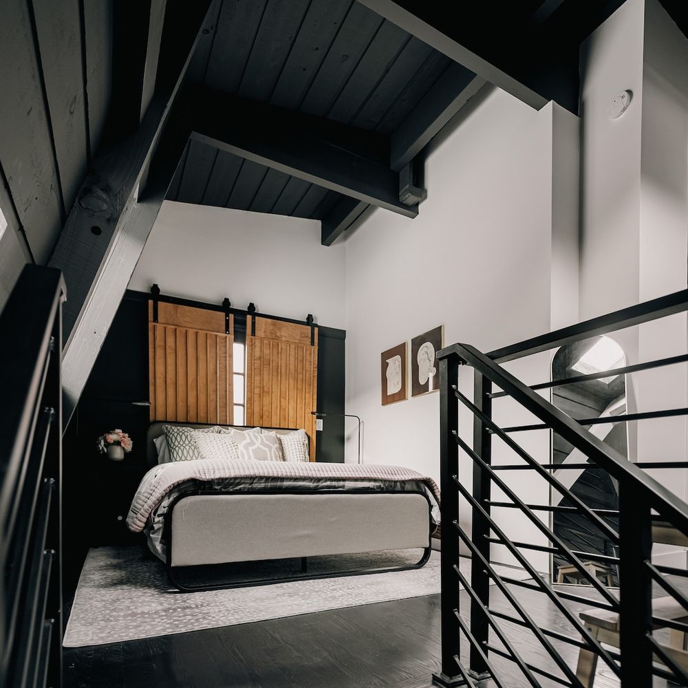 Primary loft bedroom