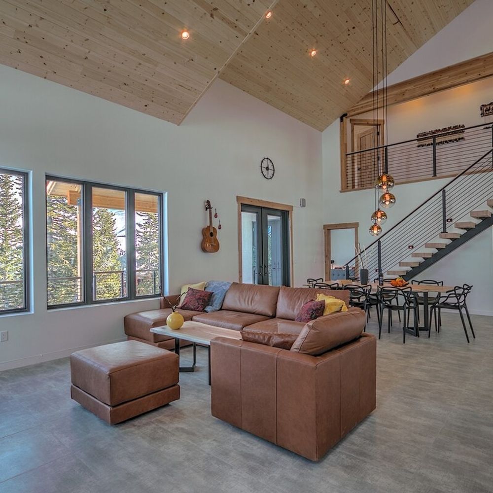 Main living and dining area