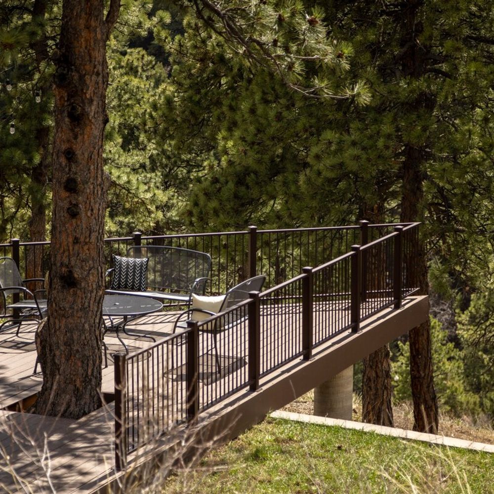 Enjoy the views while you dine and hang out outside!