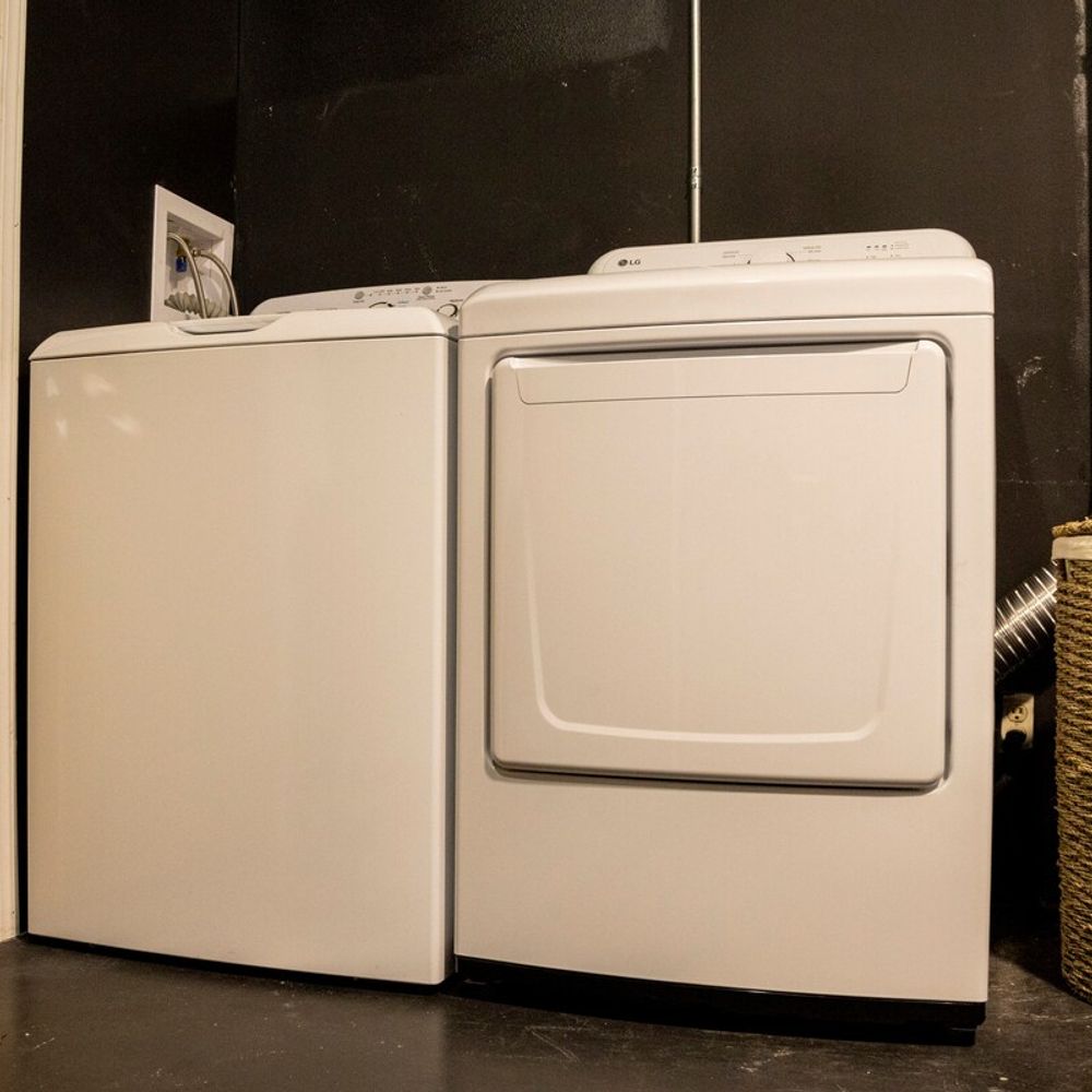 Washer and dryer