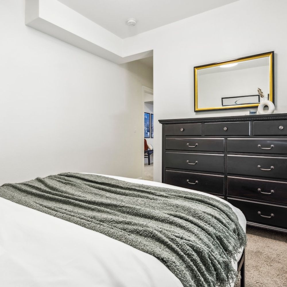 Bedroom 4 is located in the basement