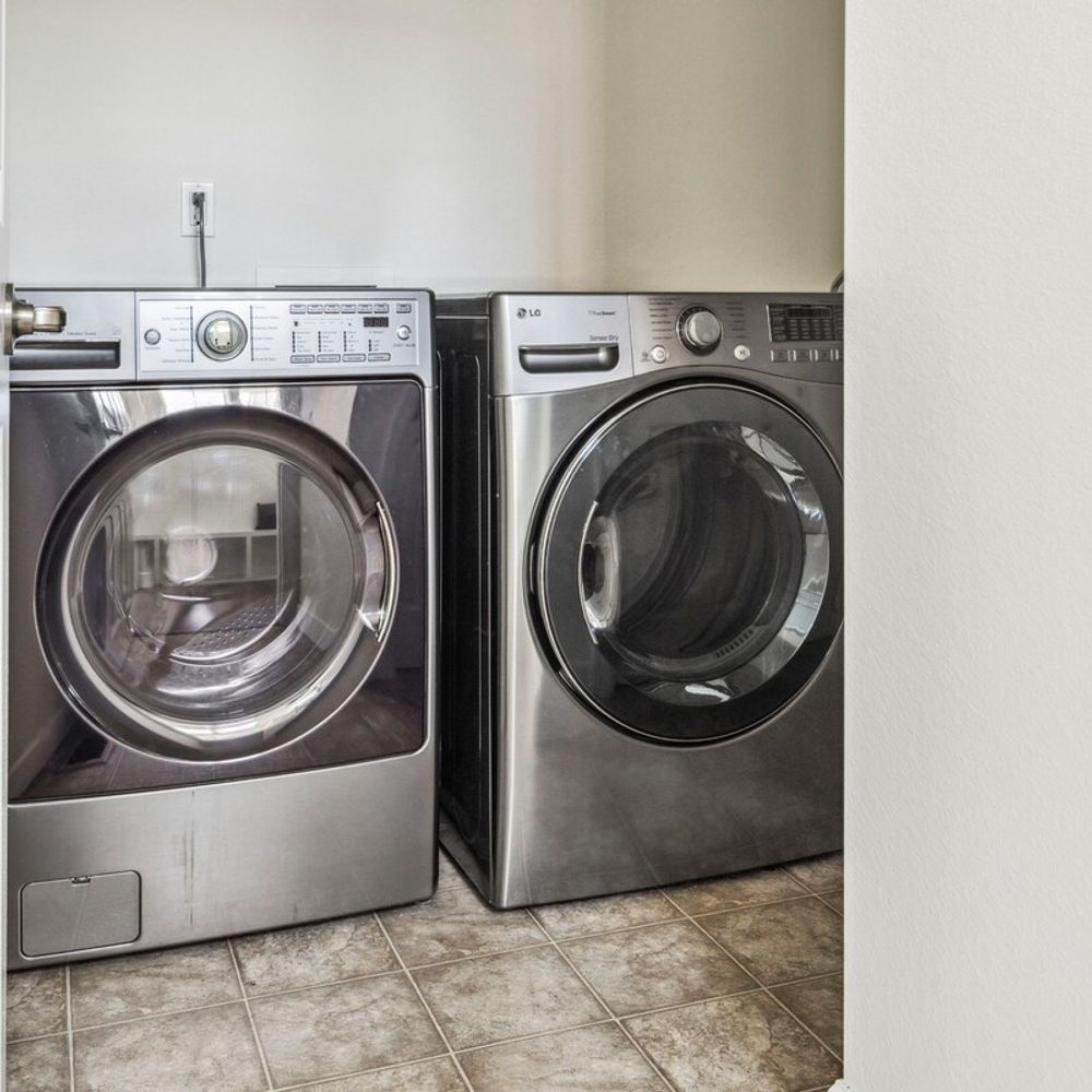 Washer and dryer