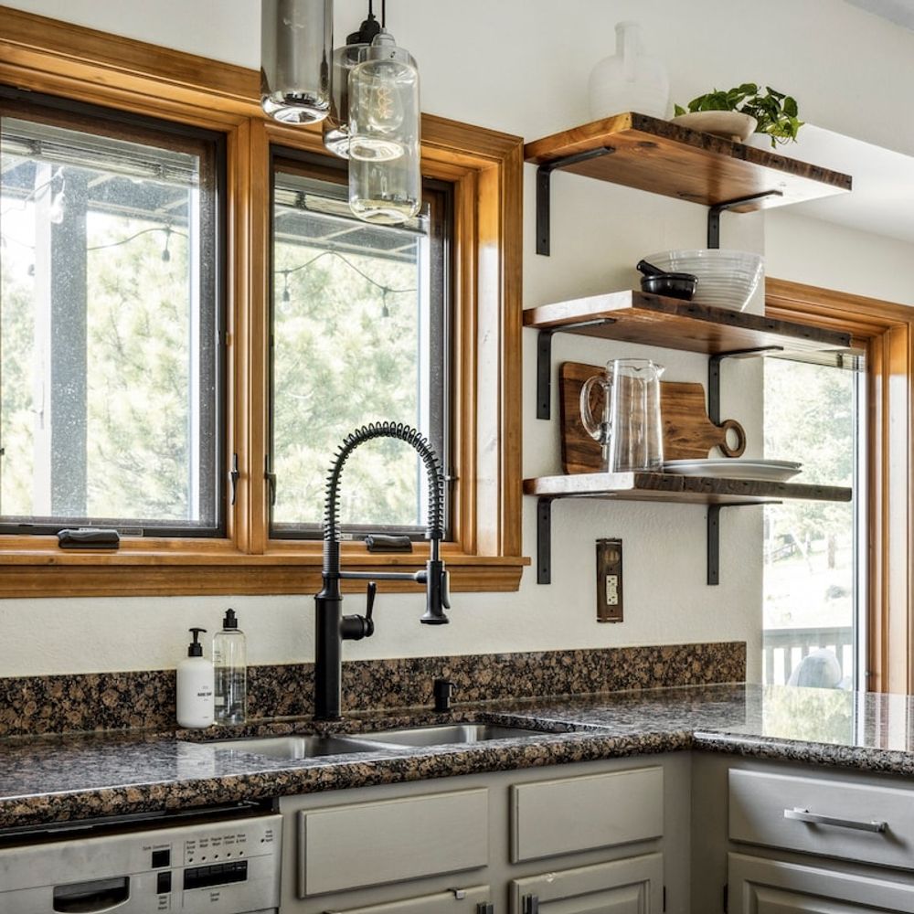 Kitchen with a view