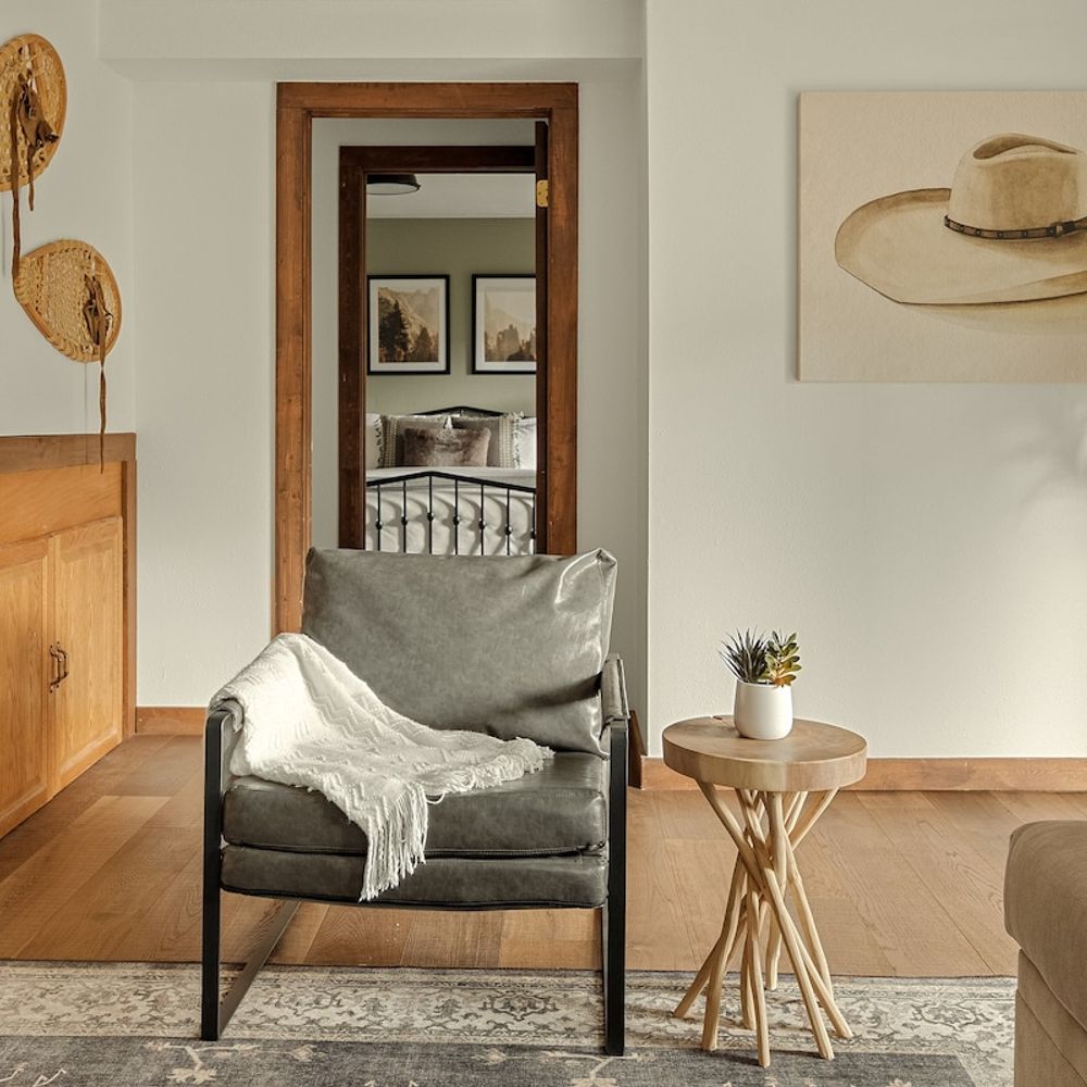 Lower level living room and bedroom 3