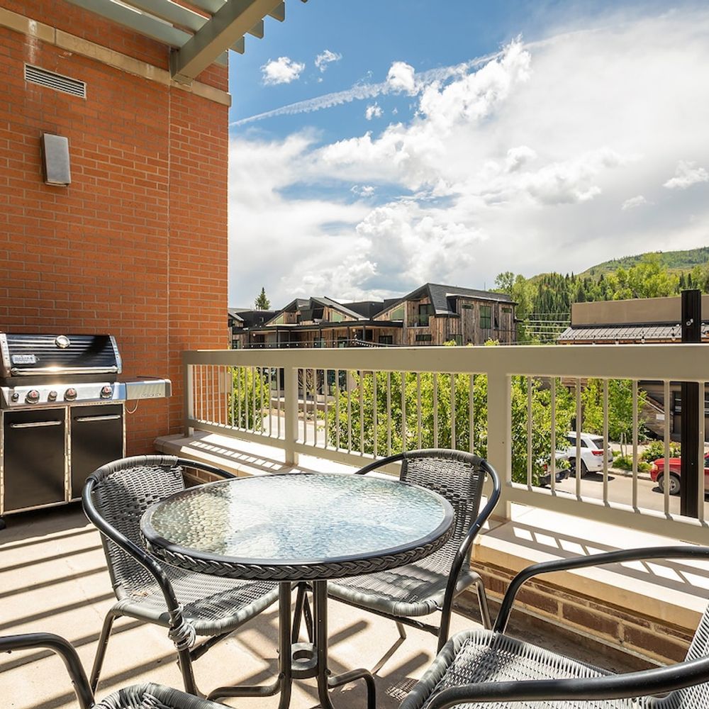 Balcony with a view