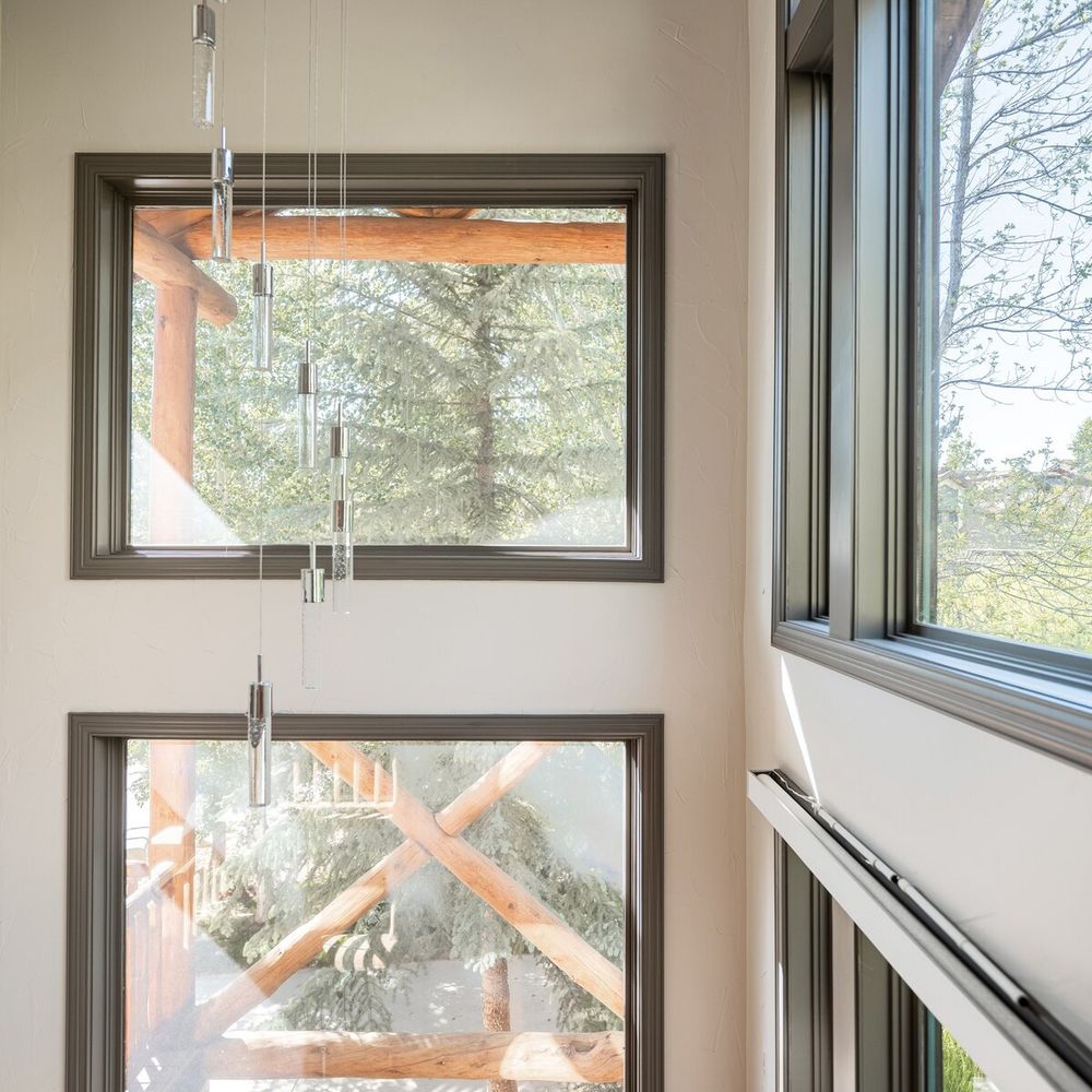 Natural light pouring in