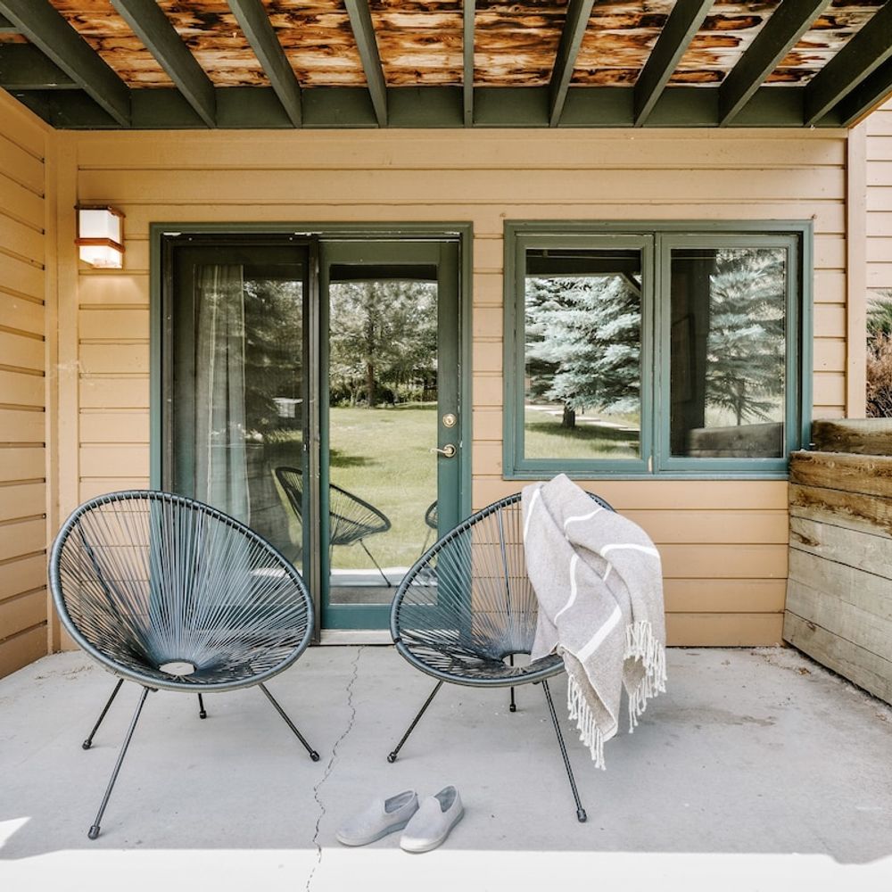 Private patio