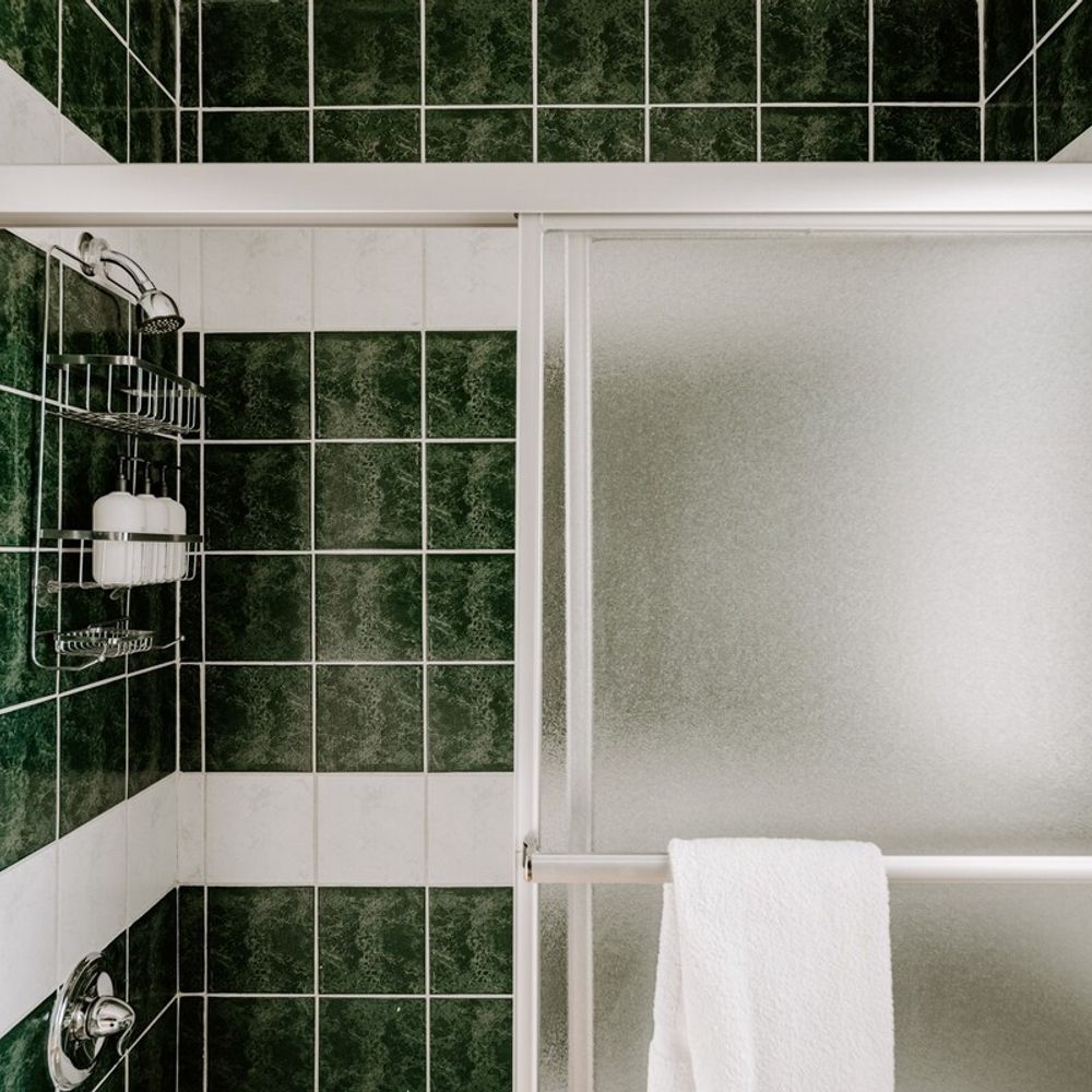 En suite bathroom
