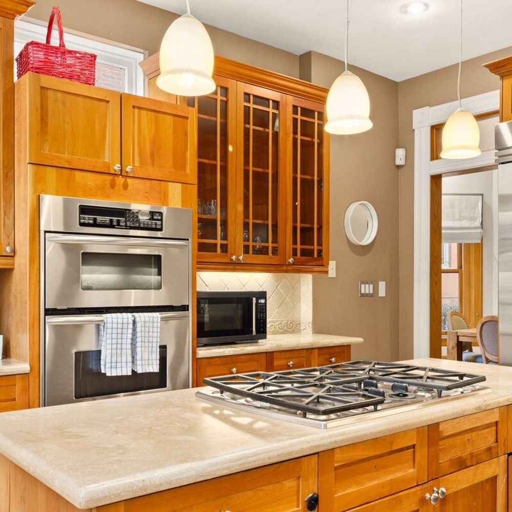 Kitchen with Stainless Steel Appliances on the Main Level