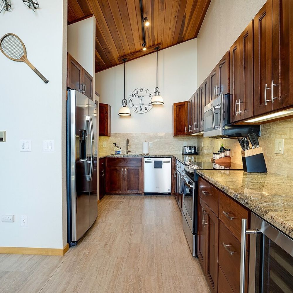 Spacious kitchen