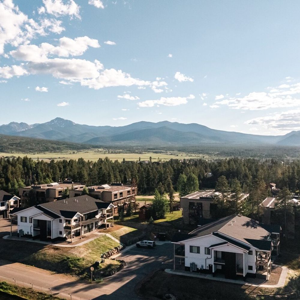 Aerial of neighborhood and Fraser Valley areas