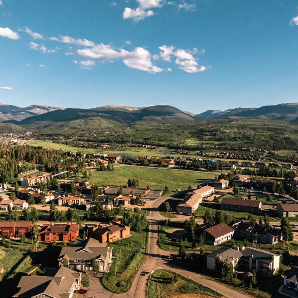 Aerial of neighborhood and Fraser Valley areas