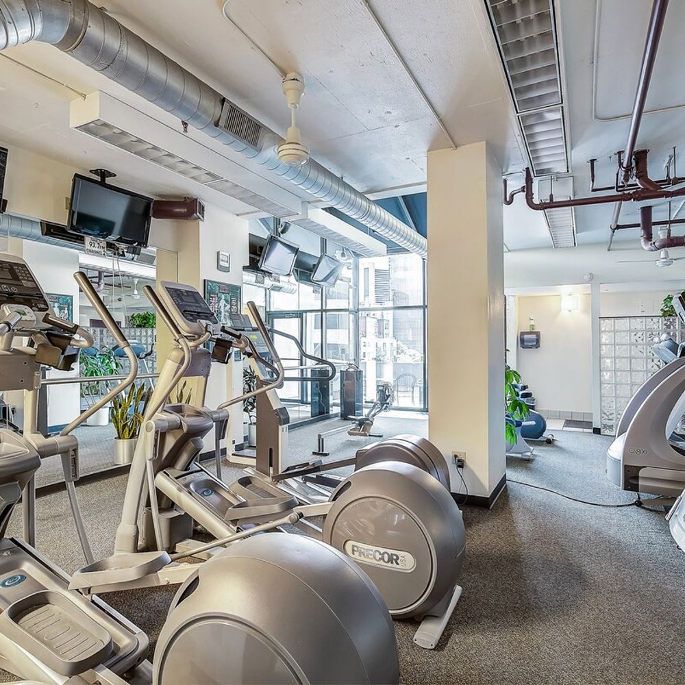 Shared fitness center