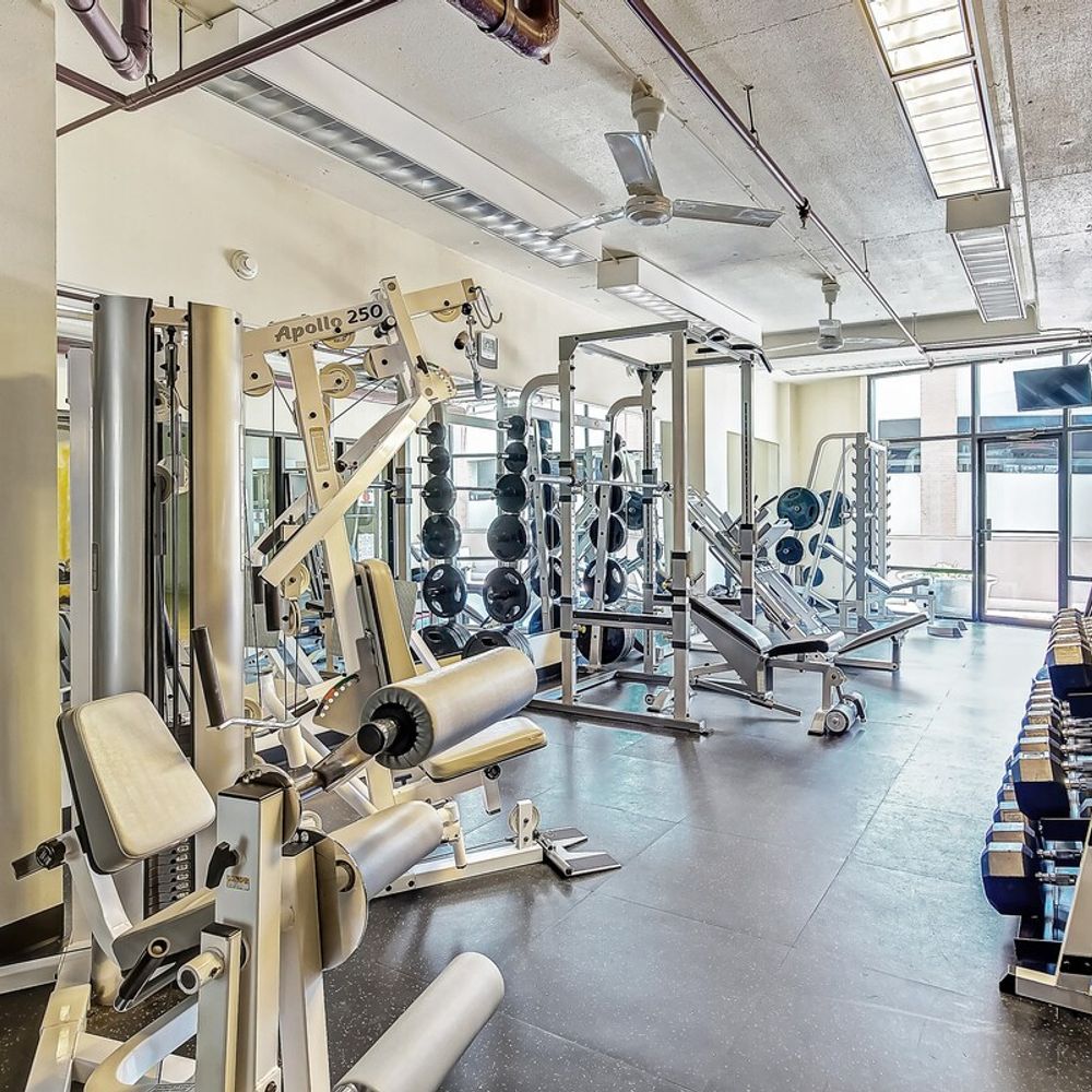 Shared fitness center