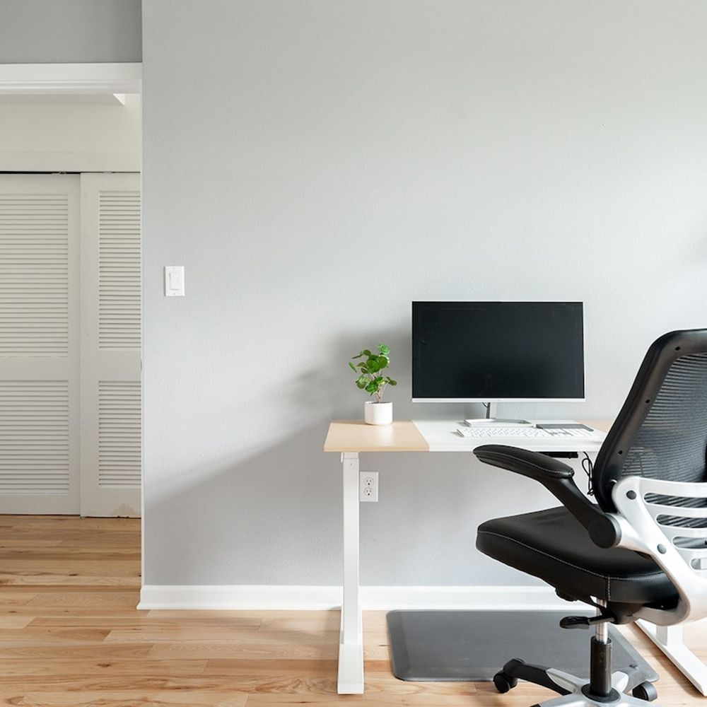 Second office space in the lower level