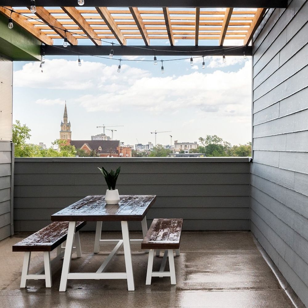 Feel like a VIP and bask in the views of the mile-high city