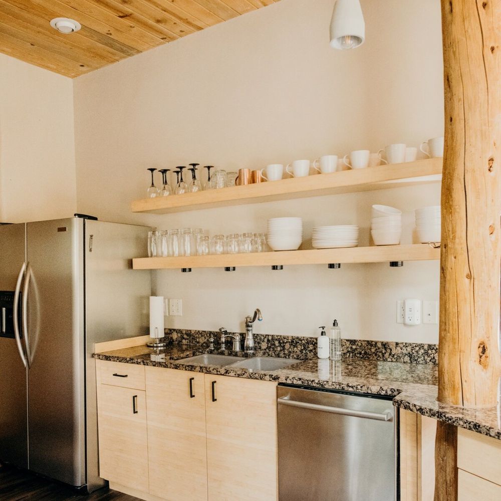 Kitchen - shelving