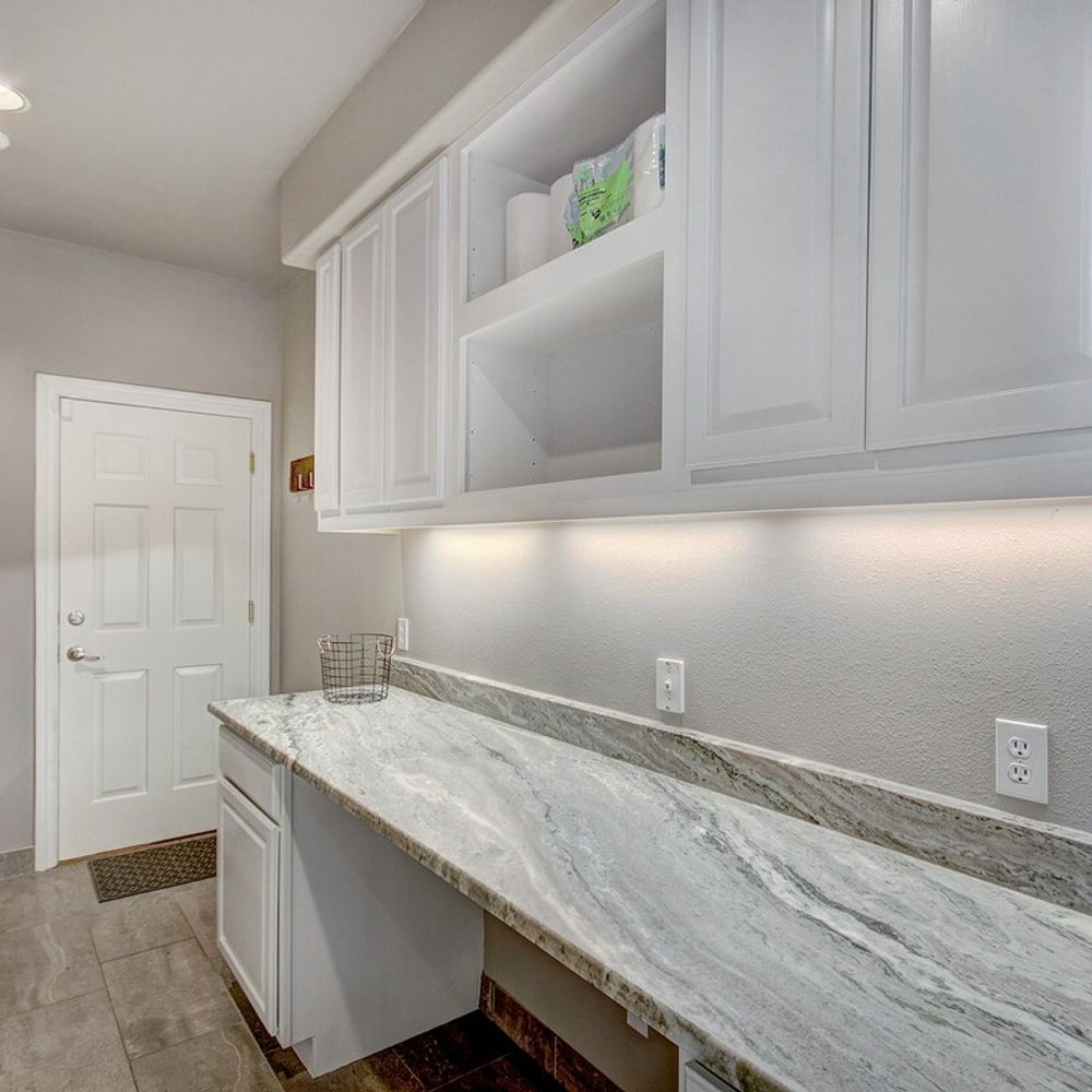 Mud room entry from the garage