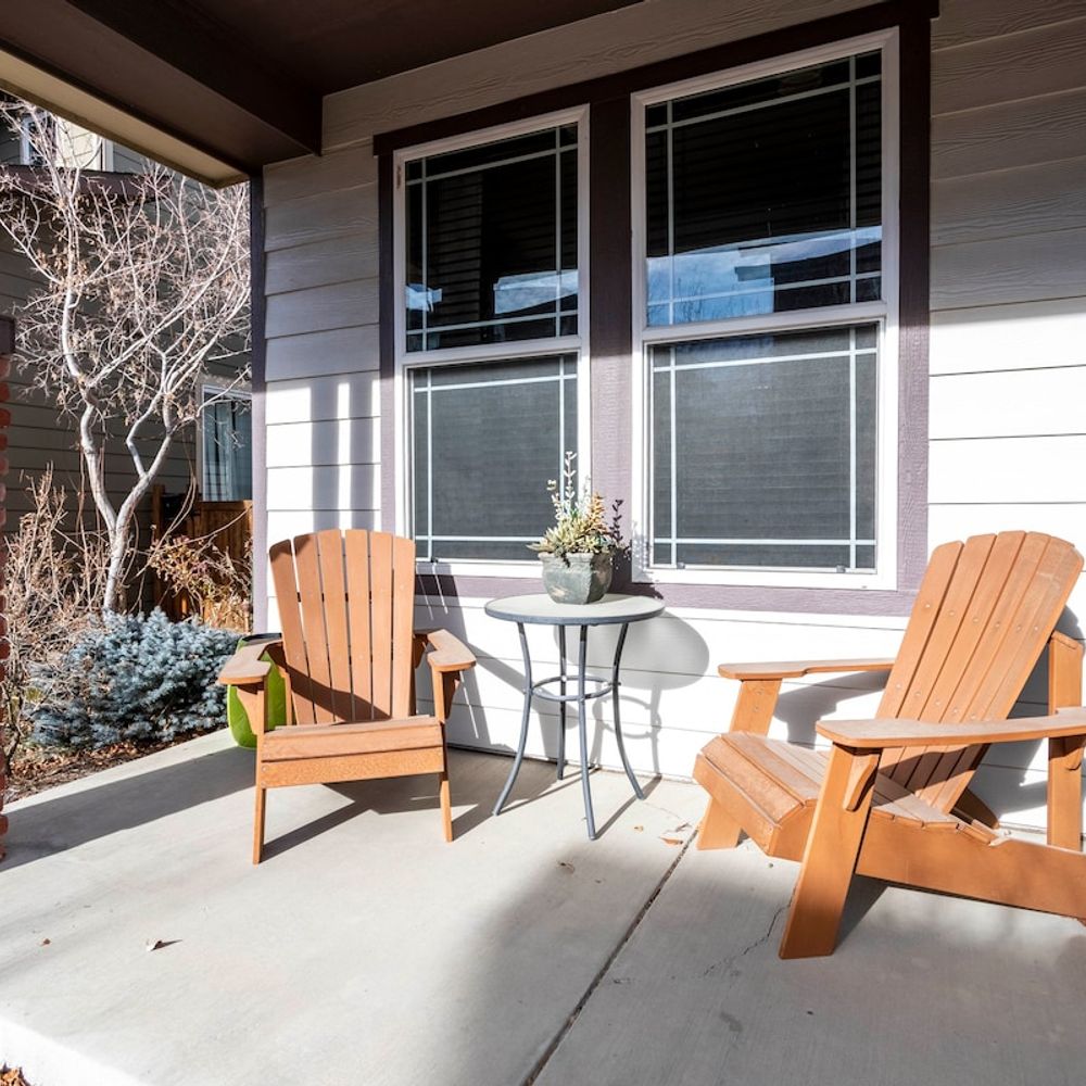 Porch seating
