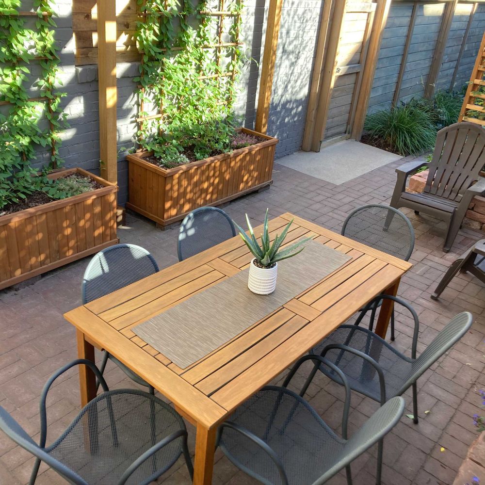 Back patio