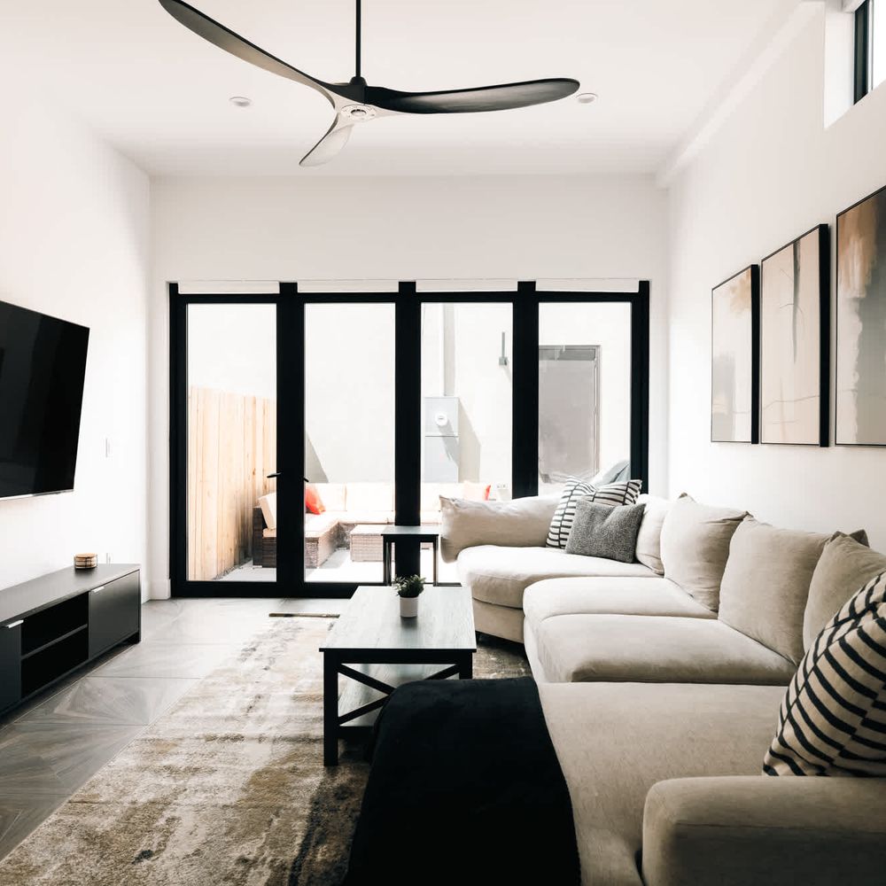 Spacious living area