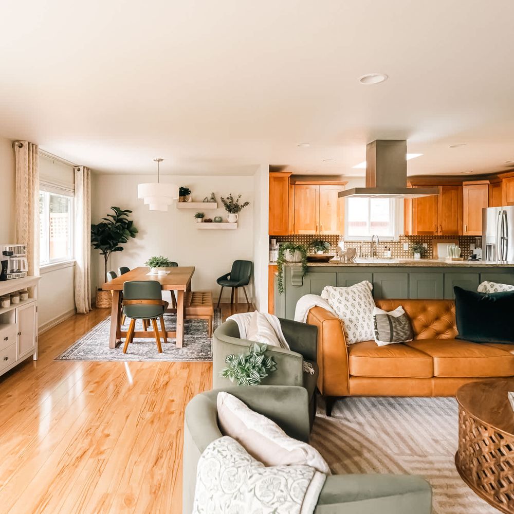 Open floor plan