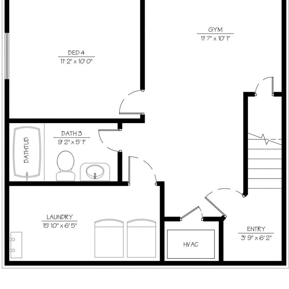 Basement layout