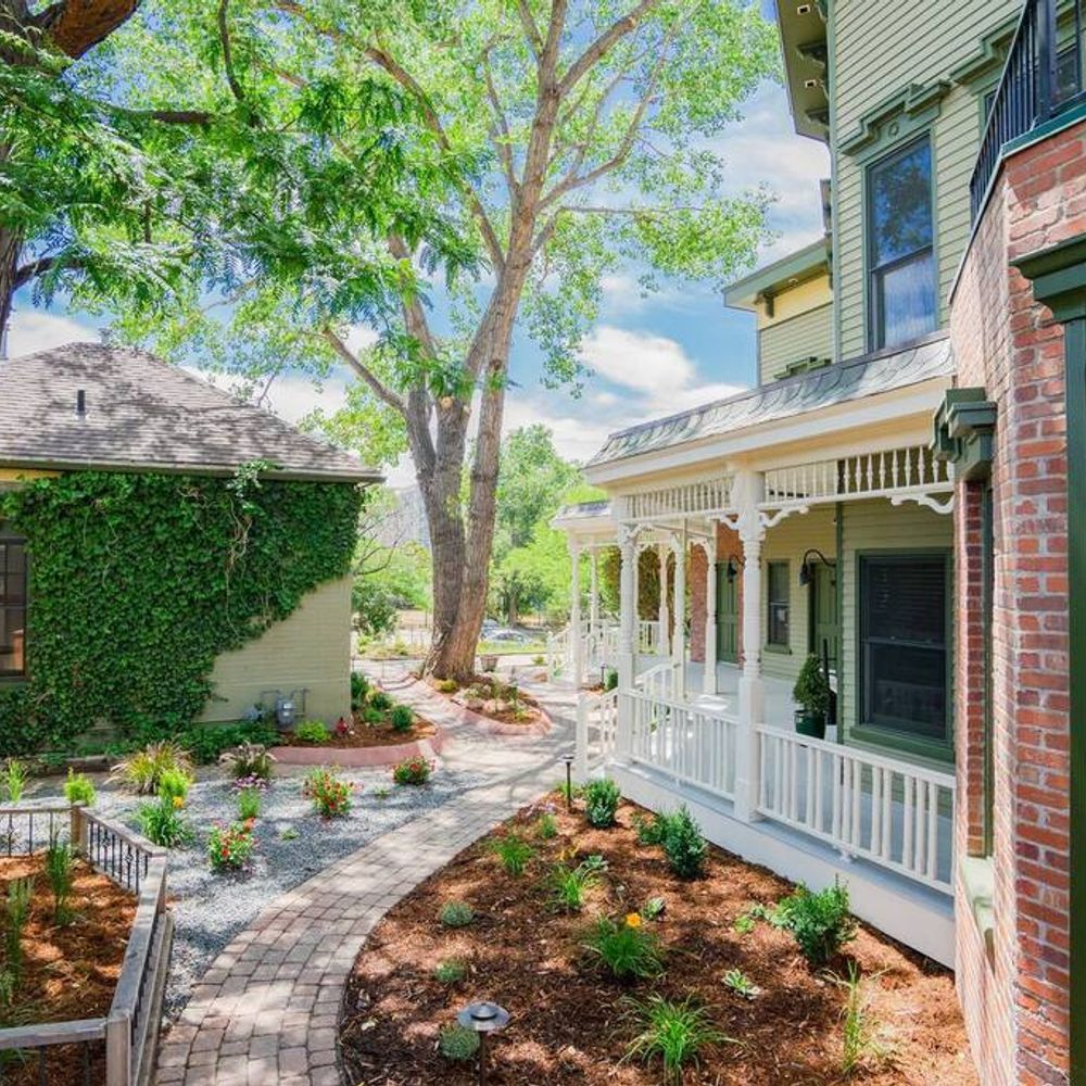 The exterior of the BnB