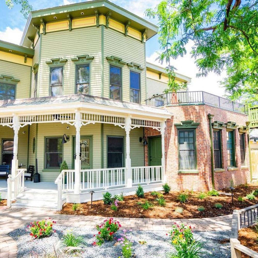 The exterior of the BnB