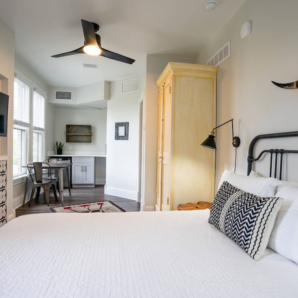 The Radiant Rancher is an exterior room.
