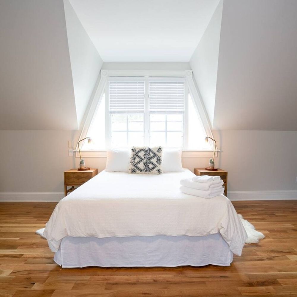 The room is quite spacious