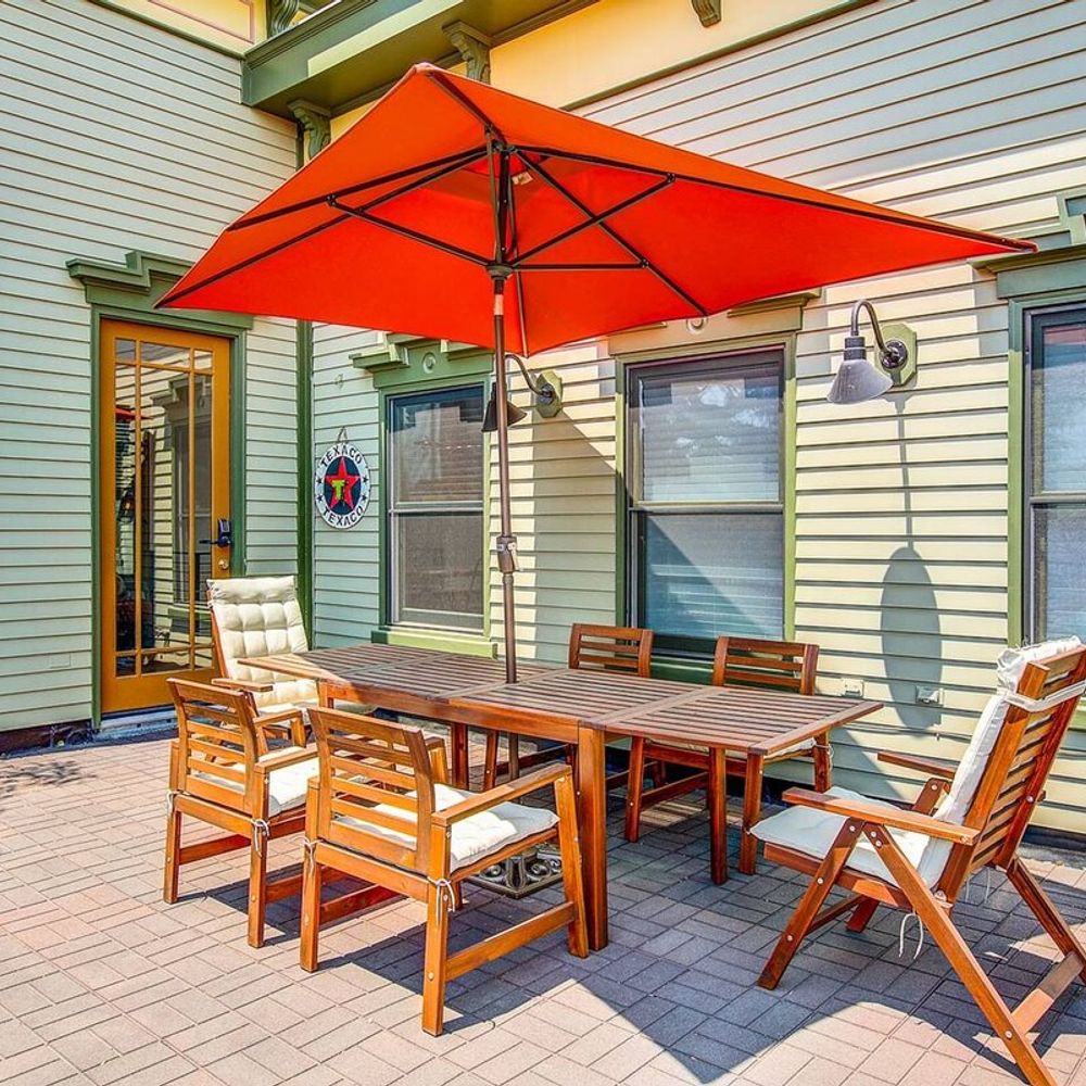 Upstairs Patio
