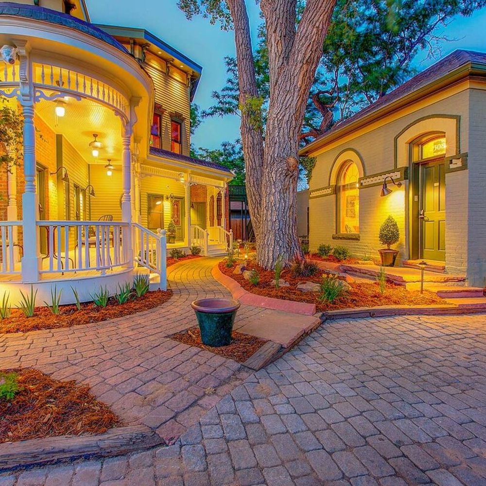 Courtyard at Night