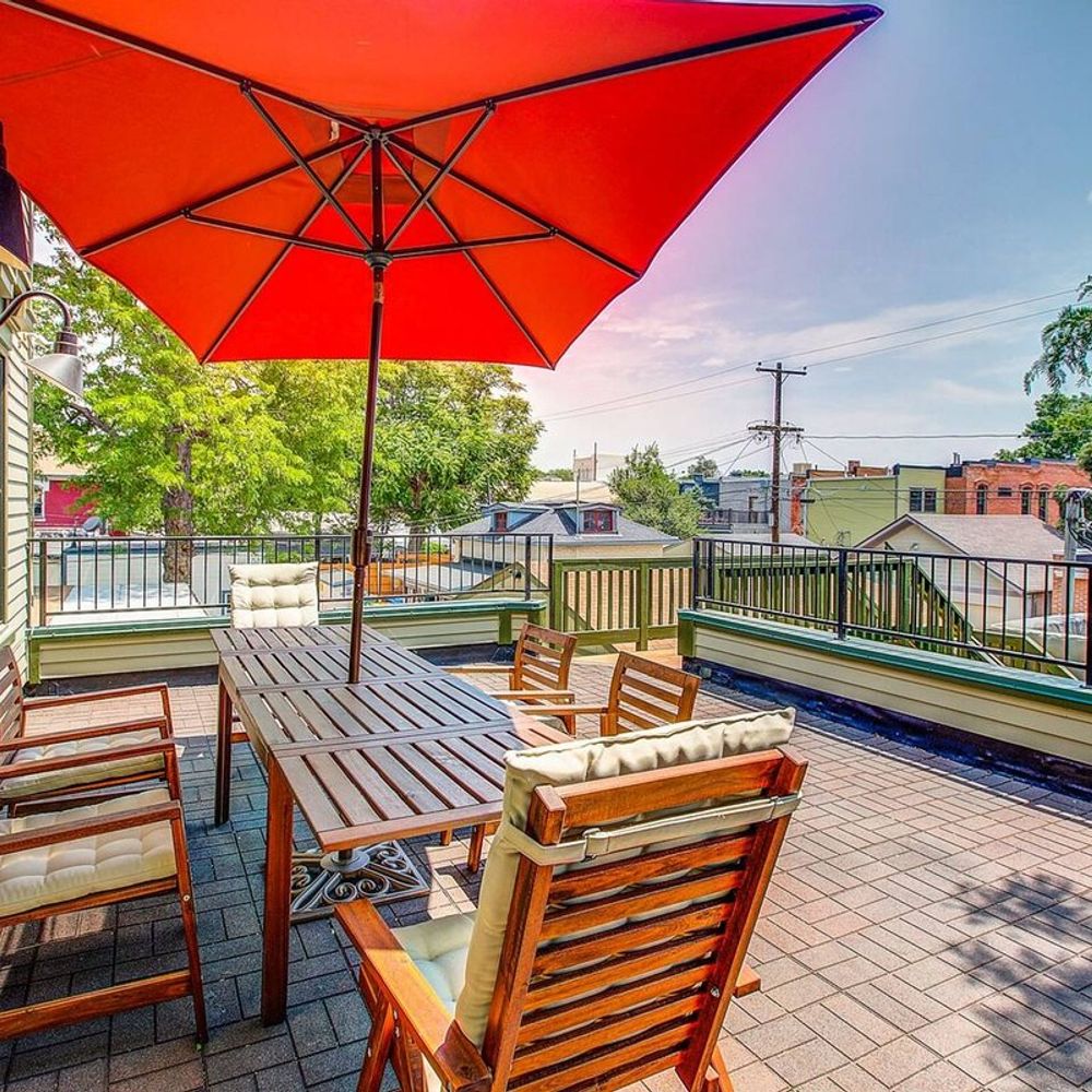 Upstairs Patio