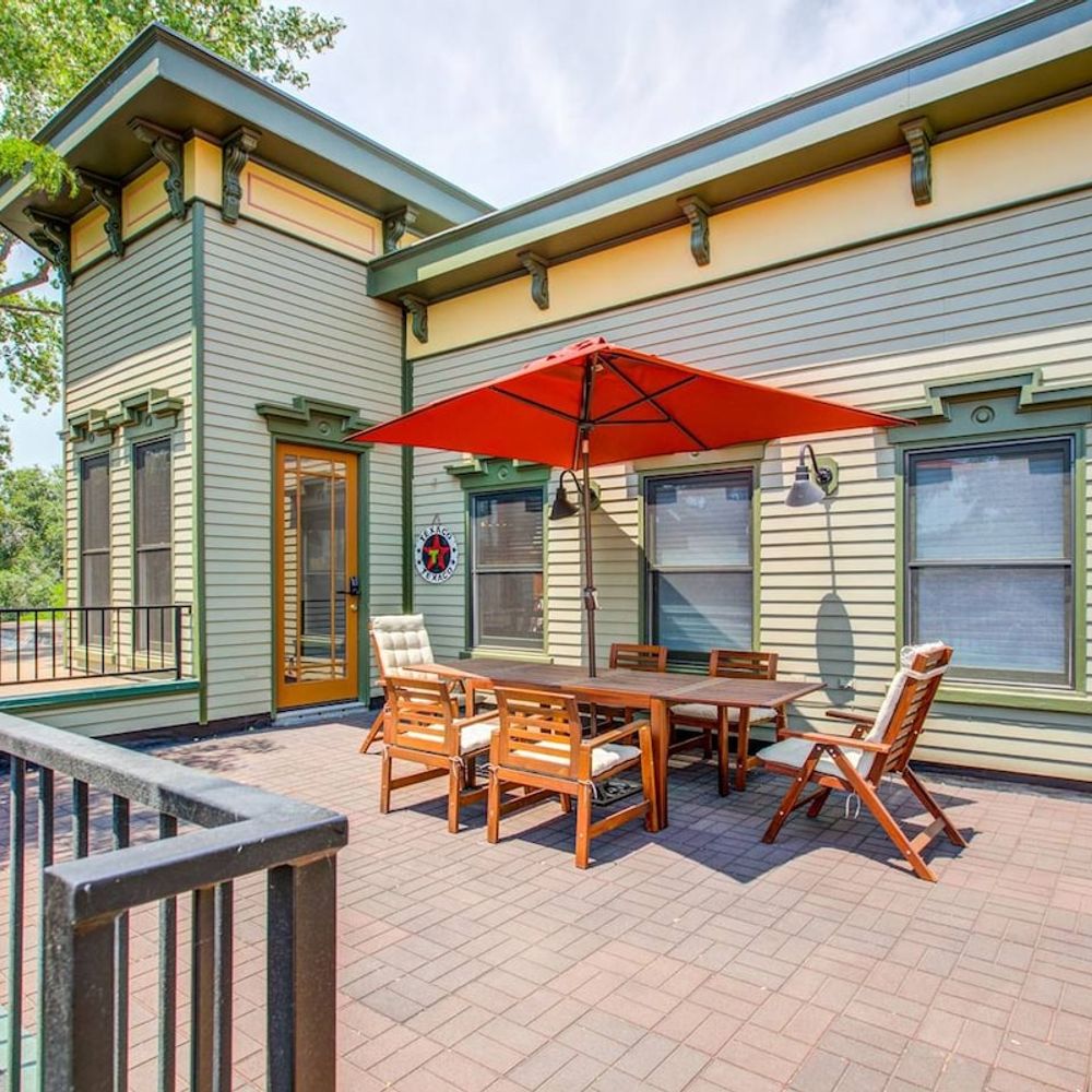 Upstairs Patio