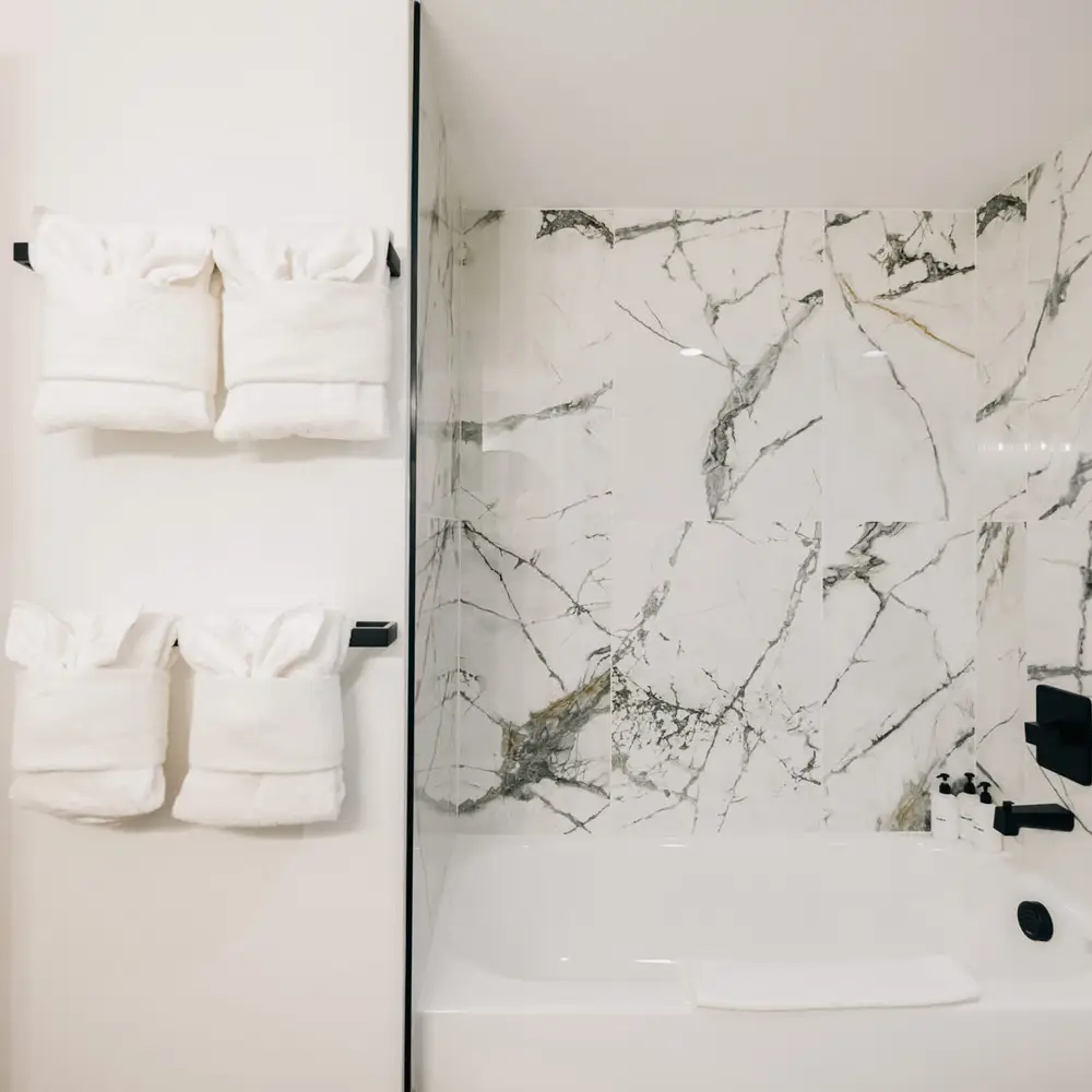En suite bathroom