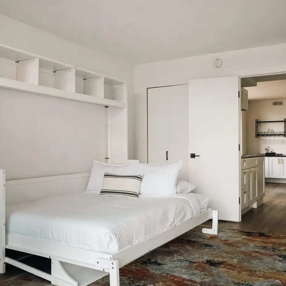 Bedroom 2 with queen murphy bed