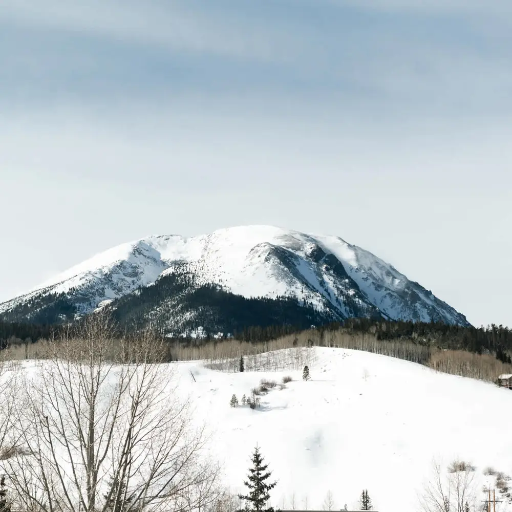Mountain view from the balconies
