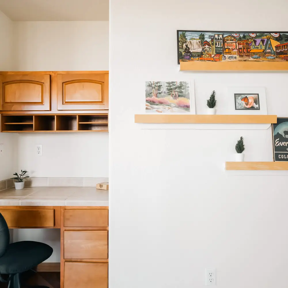 Kitchen workspace
